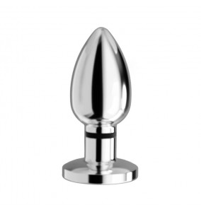 MizzZee - Metal Electro Shock Anal Plug (Wireless Remote - Chargeable)